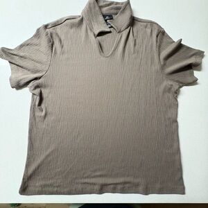 H&M Men's Brown Polo Shirt